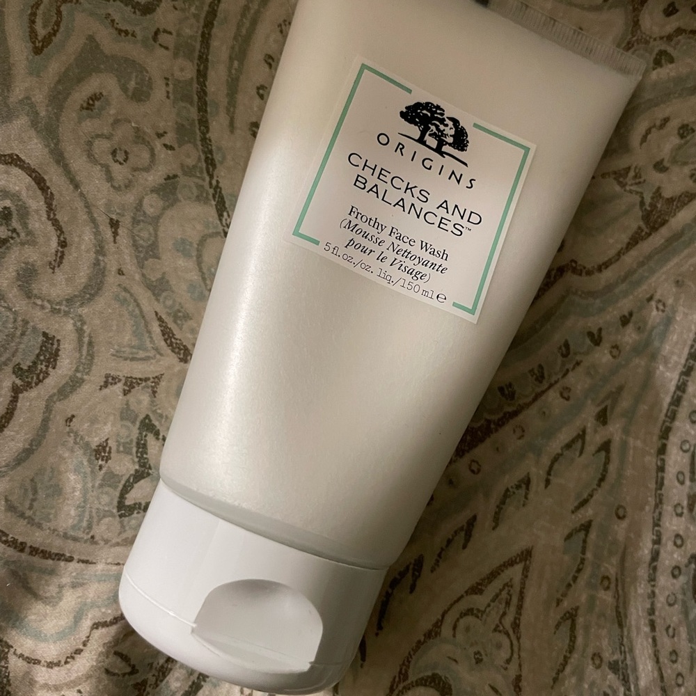 Checks and balance face wash origins